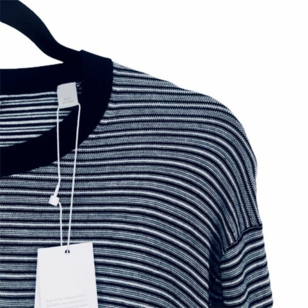 Vince Sweater Striped Wool & Cashmere Size Large - Picture 3 of 5